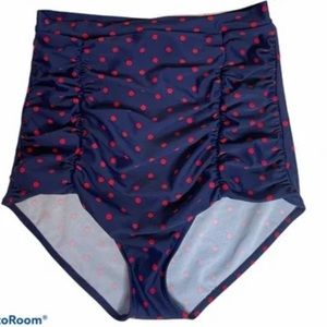 Highwaisted swim bikini bottoms, size XXL